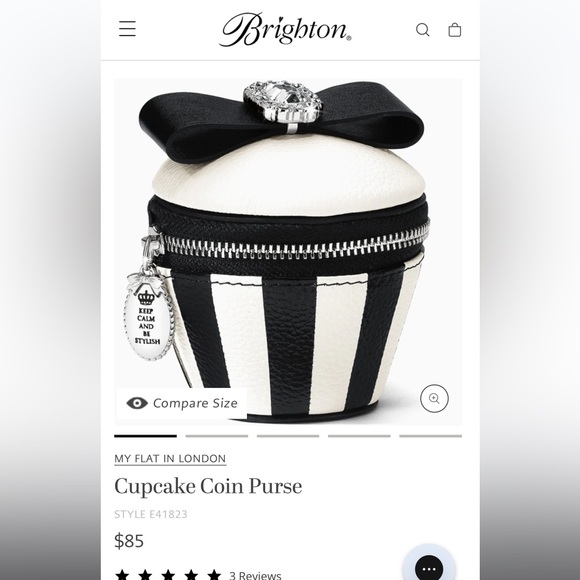 Brighton Handbags - Brighton Cupcake Coin Purse